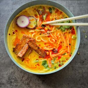 Tofu noodle soup